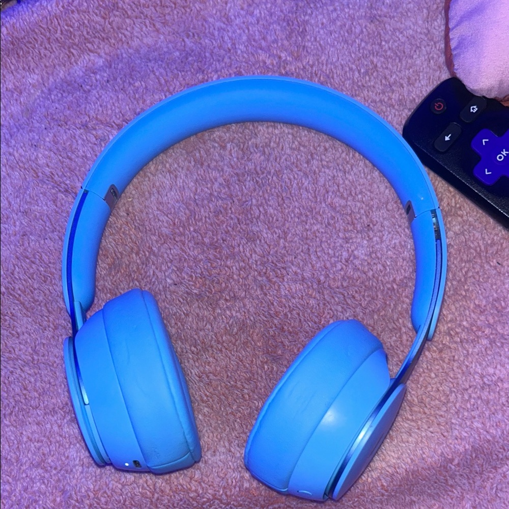 Beats by Dre Blue Over-Ear Headphones